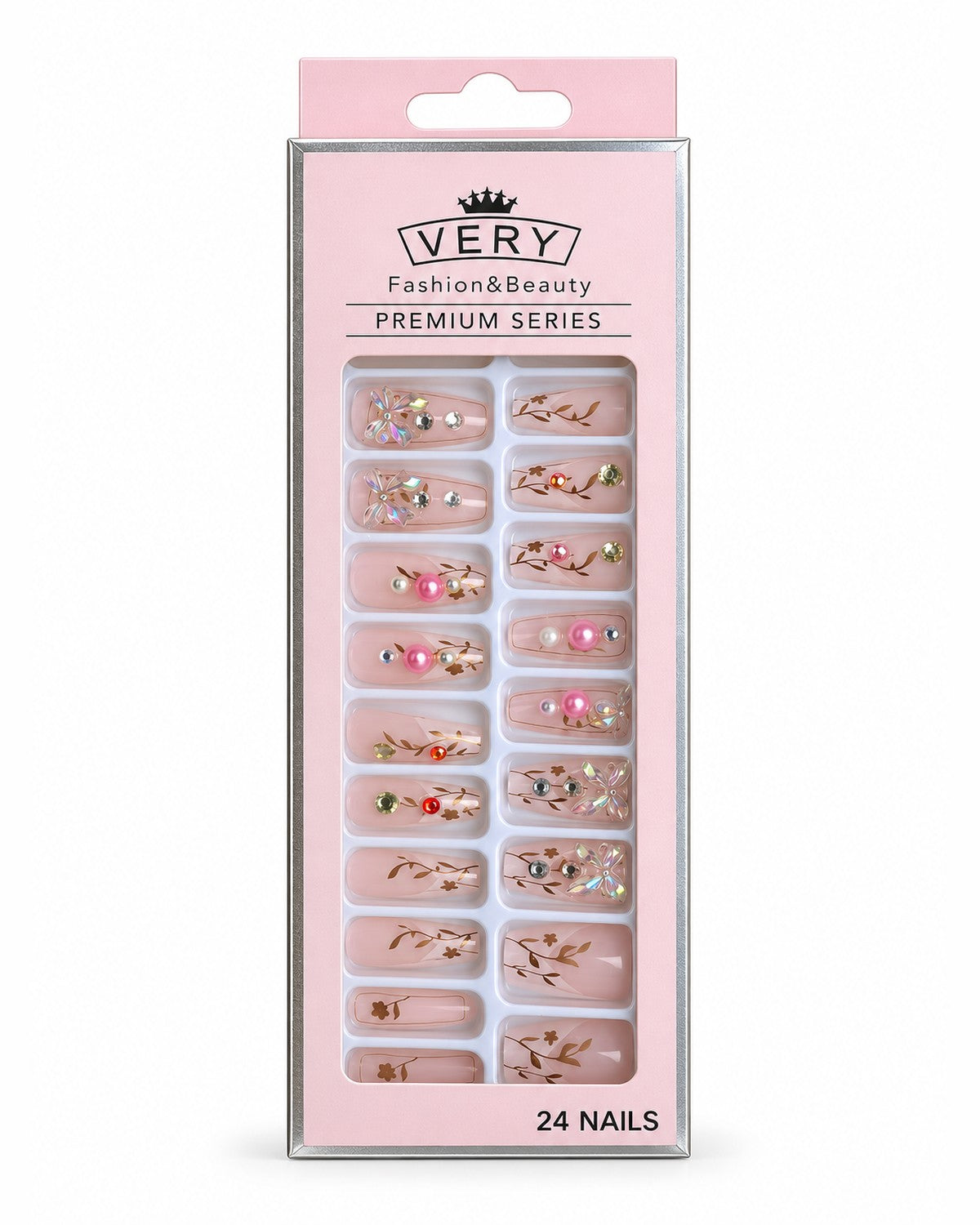 Very Premium Press-On Nails 24 pcs